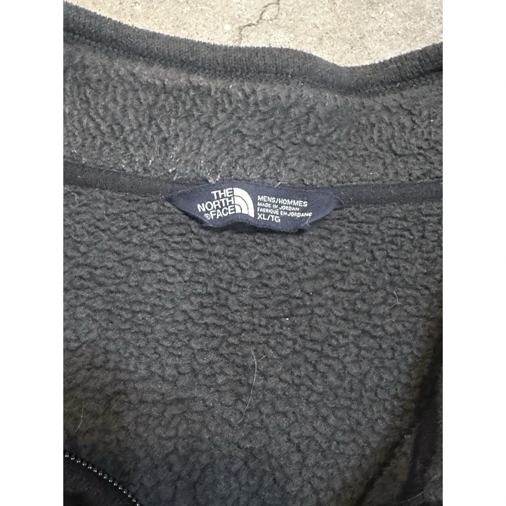 The North Face Gordon Lyons Sweater Fleece Jacket Full Zip XL NF0A33R5 Black‎